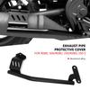 For Rebel250 2017-2025 Rebel 250 S Edition E-Clutch Rebel 500 Motorcycle Exhaust Pipe Heat Shield Support Muffler Protector Rack