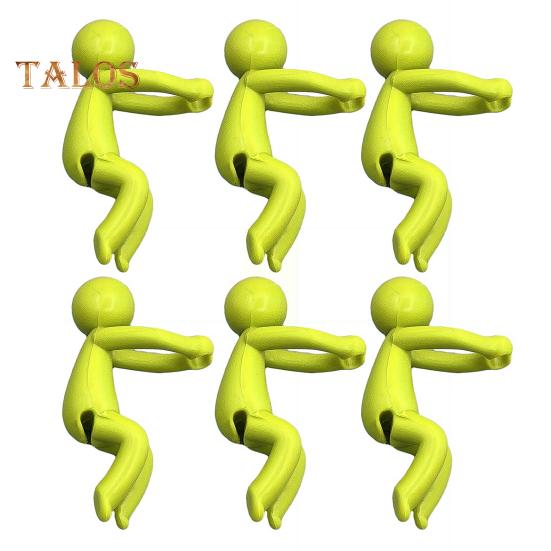 

6 шт. Тримач для розмноження рослин Стебла Паростки Пагони Гілки Тримач для зрізання рослин Фіксуючий затискач Внутрішній сад На відкритому повітрі Станція для розмноження рослин Рослина 6pcs жовтий/зелений