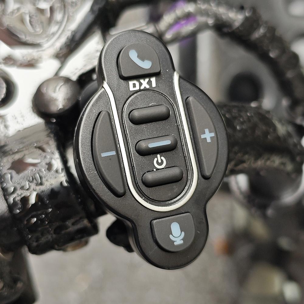 DX1 Bilratt Knapp Fjärrkontroll Trådlös Telefonsamtal Musikkontroll Säker Körning