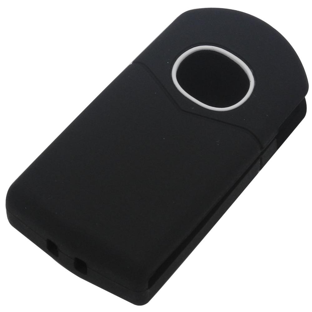 Jingyuqin Remote 2 Buttons Folding Flid Car Key Cover Case For Mazda 2 3 5 6 8 CX 5 CX-5 CX-7 CX-9 MX-5 ATENZA Axela Silicone