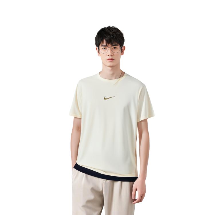 Nike Dri Fit T Shirt Men's White FQ6998-110