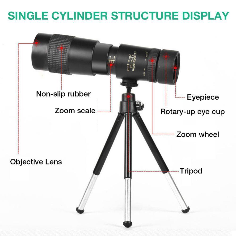 4K High Quality For Camping Travel Super Zoom HD Powerful Binoculars Eyepiece Telescope Monocular