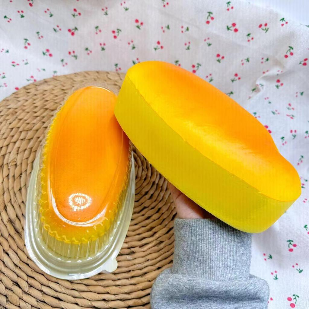 Japanese Squishy Food Stress Ball Pack: Toast, Cheese, Tofu