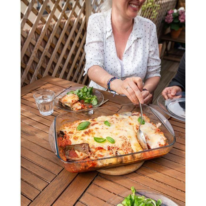 Lasagna Dish - PYREX - 1450033 - Rectangular - Borosilicate Glass - 40 X 27 Cm