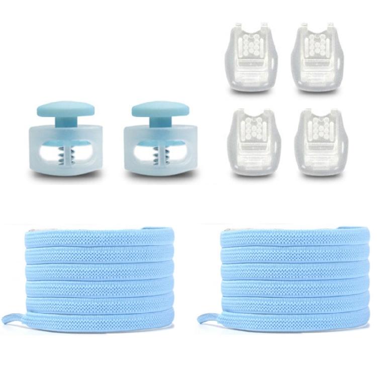 Lacets de Chaussures Élastiques Avec Fermoirs à Cordon 3 mm de Large 100 cm de Long Lacets Baskets Lacets Pour Hommes Femmes Adolescents Enfants