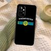 Kazakhstan Flag Art For Samsung Galaxy A34 A54 A14 A13 A52S A33 A53 A73 A12 A22 A32 A52 A72 A71 A51 Phone Case