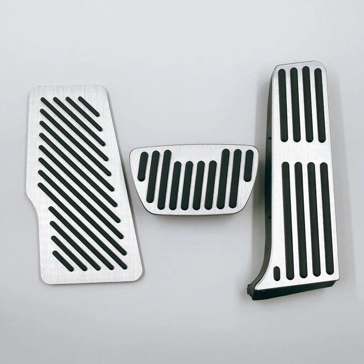 Aluminum Auto Car Pedals Cover Fuel Brake Footrest Pads Plate Cover For Toyota Camry 70 V70 2018    2022 Accessories