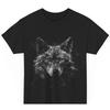Wolf Art Animal Lover Motif Wolf T Shirt Unisex Heavy Cotton Tee