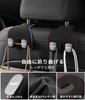 Set of 2 car seat hooks with THOR headrest hooks for and X genuine and convenient for storing and transporting Thor-specific logo, G, Turbo, grades.