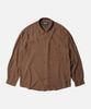 FRIZMWORKS Silky Linen Relaxed Shirt _ Brown