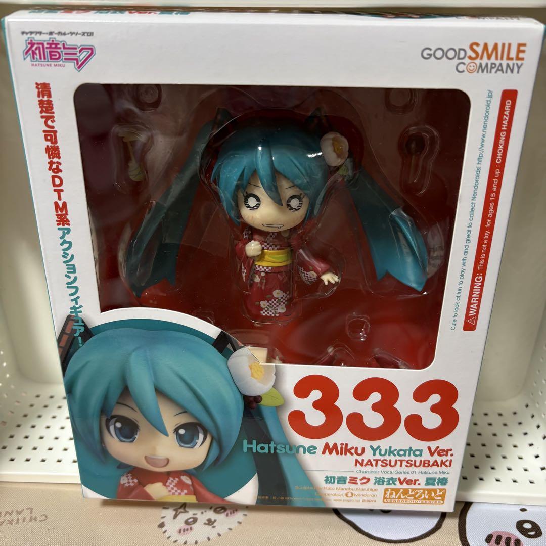 

[USED] Nendoroid 333 Hatsune Miku Yukata ver. Summer Camellia