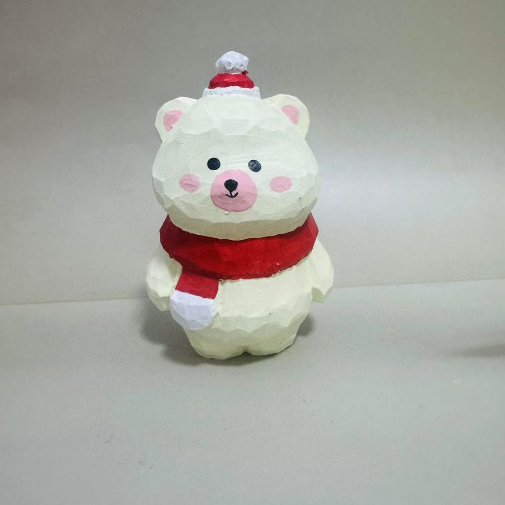 Wooden Animal Decor Diy Craft Kit With Unique Figurines For Home And Childrens Rooms