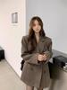 Elegant Reversible Cashmere Coat Women's Autumn Winter Short 2024 New Loose Jackets Korean Chic Woolen Blazer Clothes Streetwear