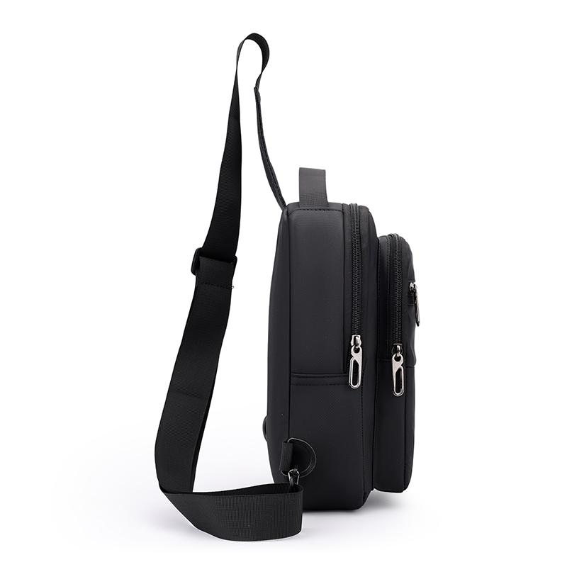 Men's Chest Bag Nylon Bag Large Capacity Shoulder Crossbody Bag