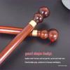 Extra Long Solid Wood Shoehorn with Copper Handle – Sandalwood & Rosewood, Ideal for Elderly Use