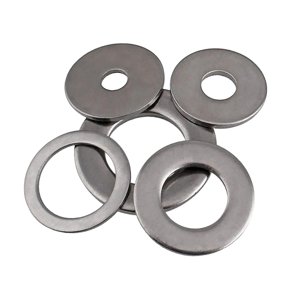 M16 M18 M20 M22 M24 SUS316 Stainless Steel Non-standard Plain Washers Flat Gaskets Shims for Cylinder Complete Sizes Large Rings