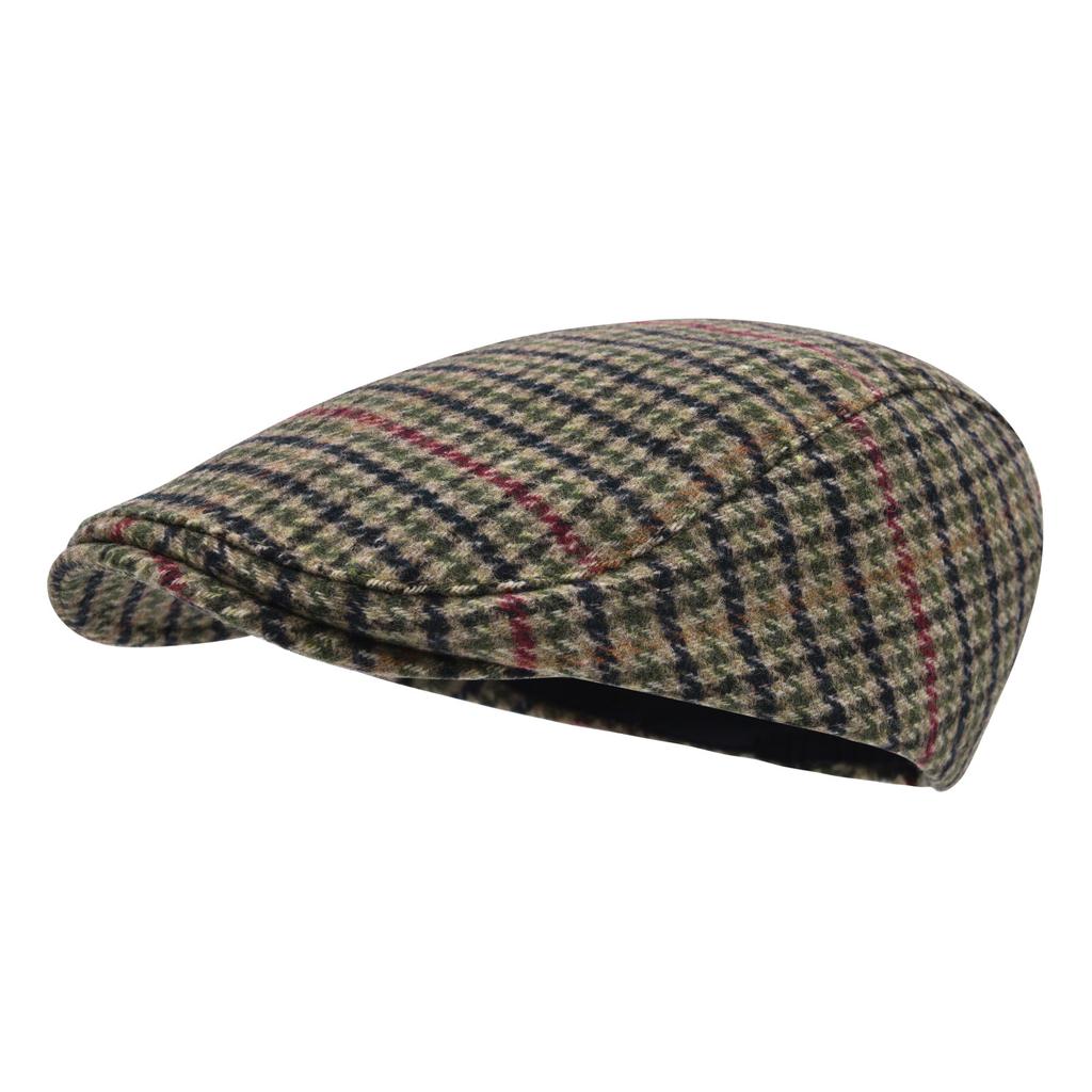 STARANCE Men's Flat Cap Wool Tweed Driving Irish Gatsby Cabbie Golf Vintage Newsboy Hat