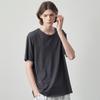 Kojeuneog Plain Pure Cotton Men'S Round Neck Short Sleeve T-Shirt