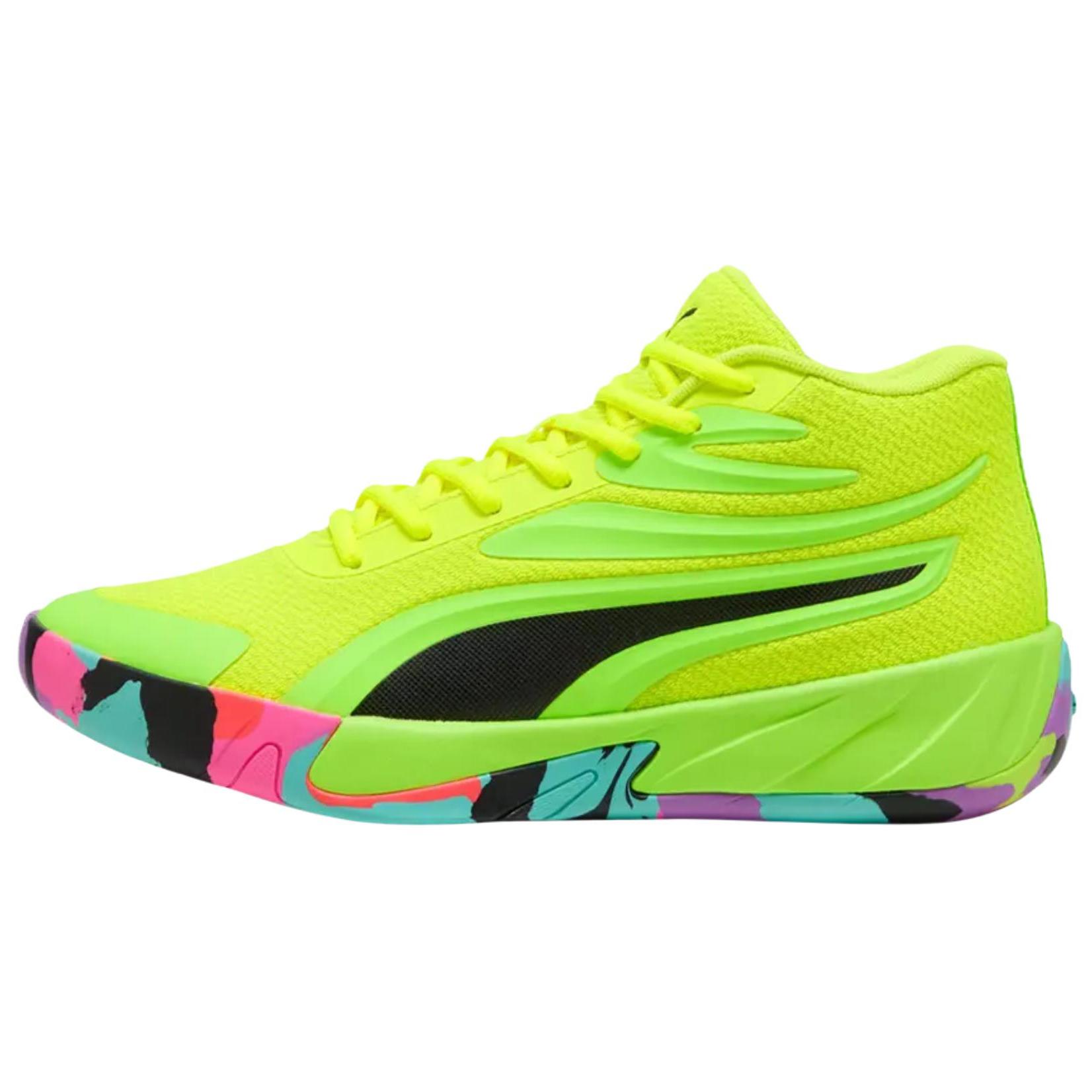 Puma Court Classic Unisex White Black Sneakers 311394-02 EU 42