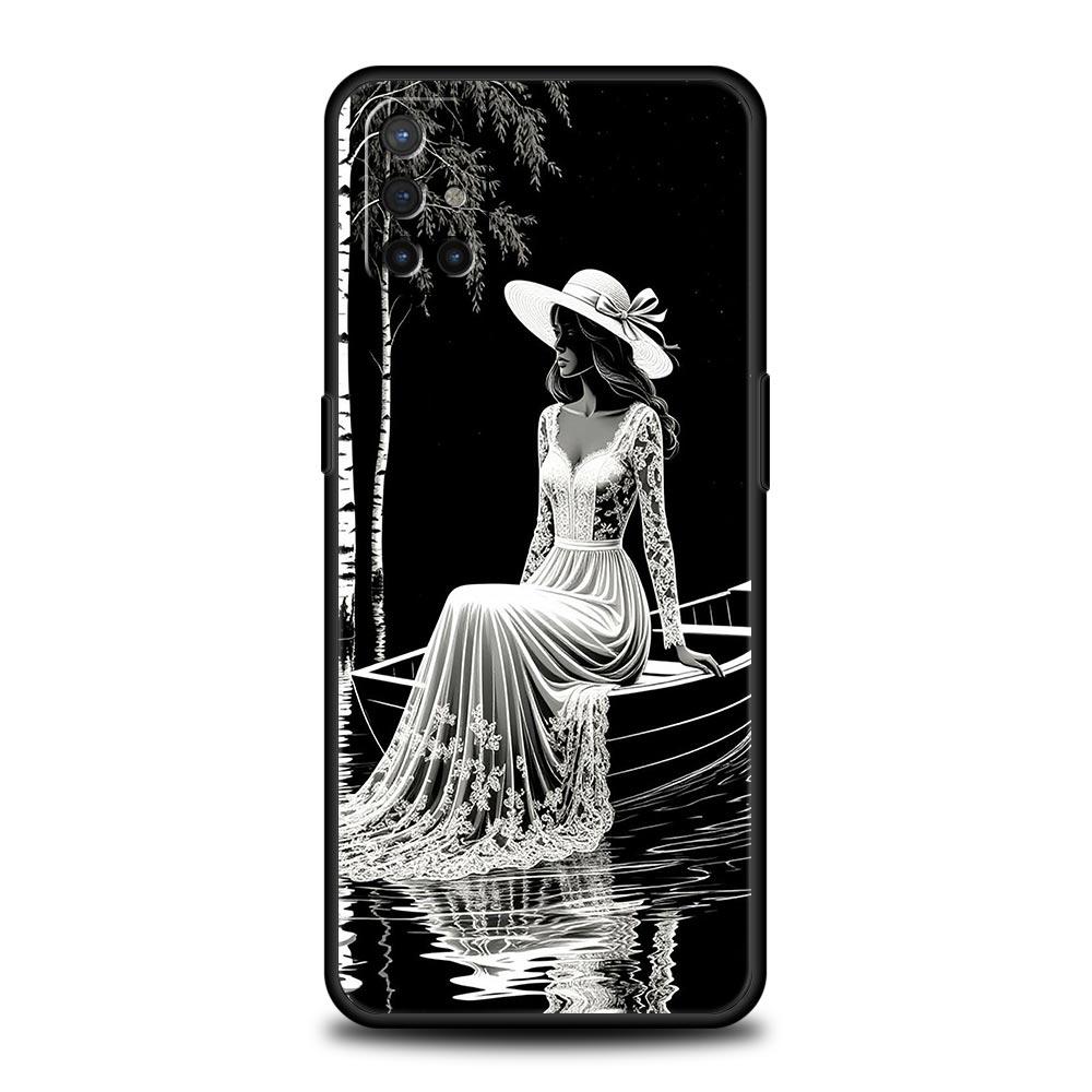 

Cute White Clothes Phone Case For Oneplus 13R 13 12R 11 10T 10R Nord N100 N200 N10 10 9 9R 9RT CE 3 2 Z Pro 5G Soft TPU Cover OnePlus 9R