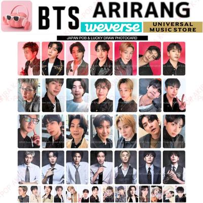 PREORDINE 5° Album Studio BTS ARIRANG JAPAN POB CARTOLINA FOTOGRAFICA UFFICIALE weverse JAPAN NEGOZIO MUSICA UNIVERSALE