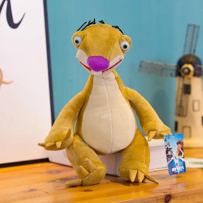 Eiszeit Plüschtier Eichhörnchen Mammut Elefant Säbelzahntiger Puppe Weiches Kuscheltier Geschenke für Kinder und Mädchen 20cm