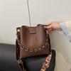 Trendy Women's Crossbody Chain Bag - Versatile Korean Shoulder & Bucket Handbag