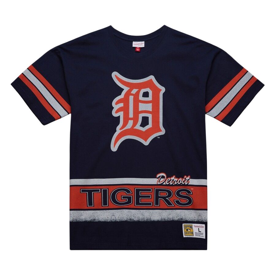 Mitchell & Ness x MLB T Shirt Men's Marine Blue TCRW6624-DTIYYPPPNAVY