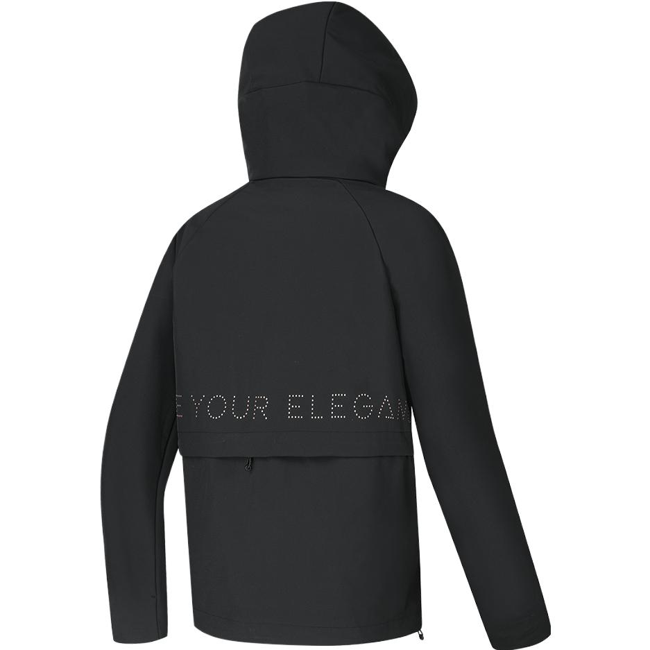 FILA Official 2023 Winter New Lightweight Quilted Down Jacket Two-Piece Set Women outerwear Deep-Black A11W341915F-BK
