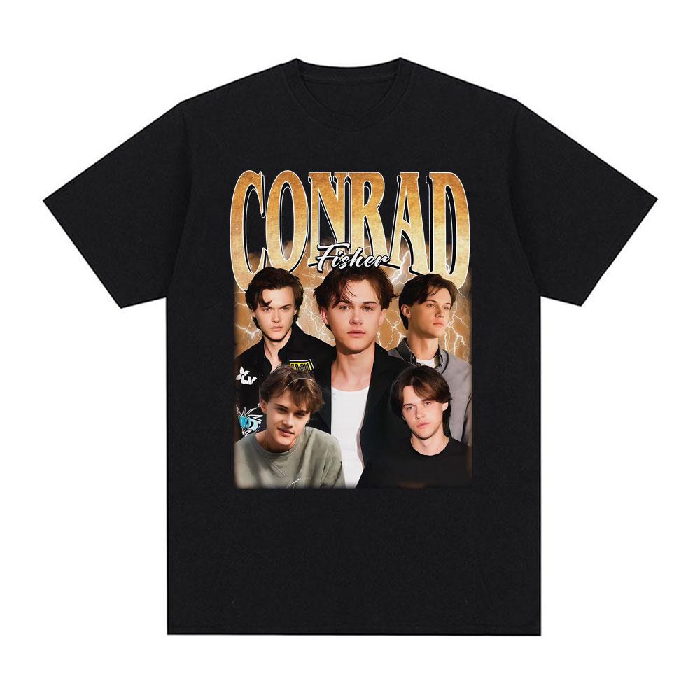 

Team Conrad Cousins Beach Vintage Graphic T Shirt Women Clothing Fashion Gothic T-shirt Cotton Casual Short Sleeve T-shirts S