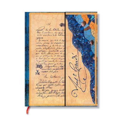 Paperblanks Notes from Ultra Notebook, Hardcover, Gaudi's Reus, B5, Ruled, PB9778-5