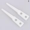 2Pcs Insulated Straight Curved Tip Anti-Static Ceramic Tweezers Electronic Industrial Ceramic Tweezers For Industry