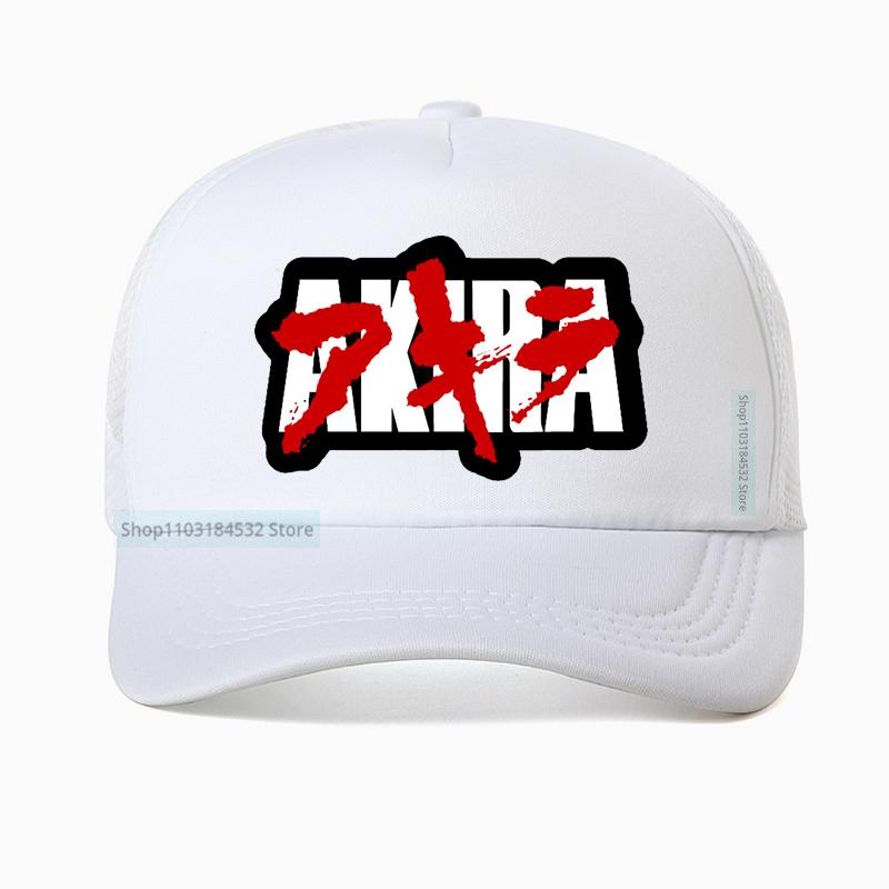 Bloody Akira Anime Baseball Cap Adjustable Dad Hat Summer Outdoor Mesh Breathable Snapback Casquette Hats