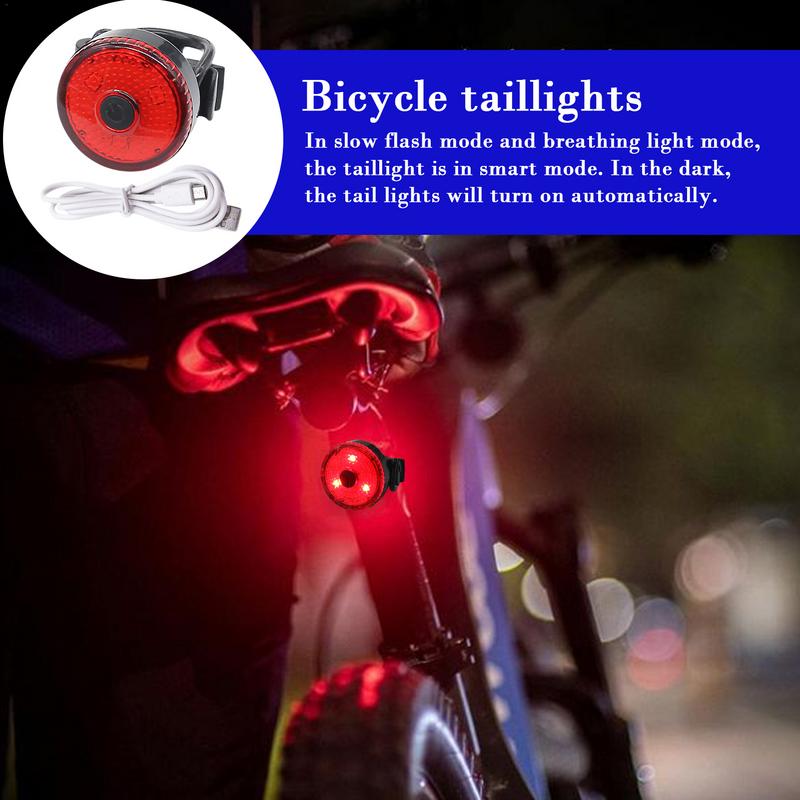 Bikes Tail Light Smart Bright Bikes Lights Front And Rear Set Bikes Lights Front And Rear Safety Warning Cycling Light Cycling