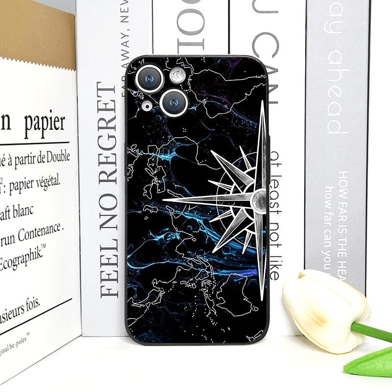 Fashion Planes World Map Travel Phone Case for IPhone 16 15 12 11 14 13 Pro Max 13 Mini 16e 7 8 14 Plus XR X XS SE2 Soft Covers