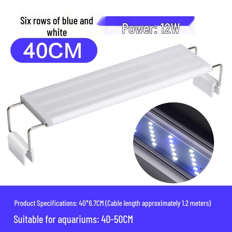 LED Aquarium Plant & Turtle Tank Light with Adjustable Bracket