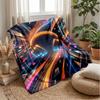 Music In Flames Theme Blanket Lightweight Warm Flannel Blanket Decorative Throw Blanket for Home Decoration