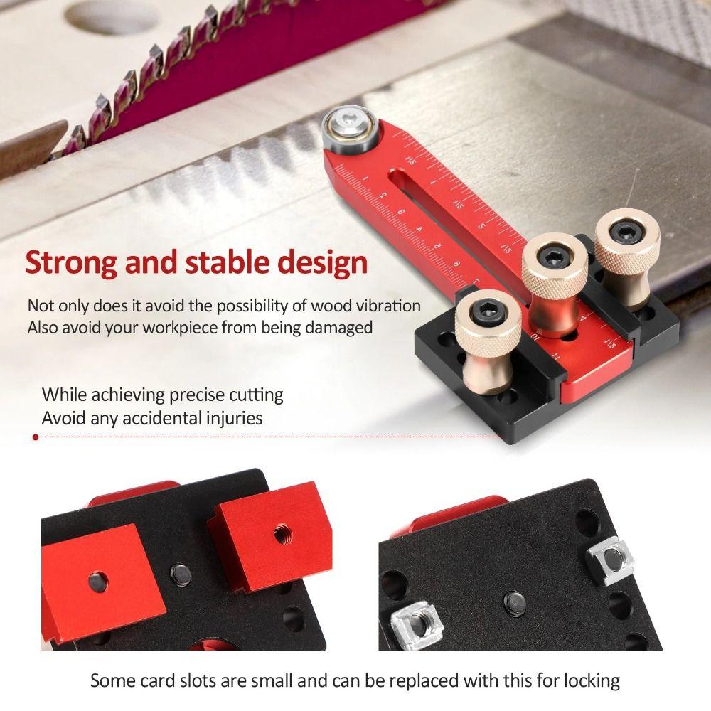 Fast Cutting Woodworking Thin Rip Jig With Roller Cutting Auxiliary Tools  Woodworking Tools