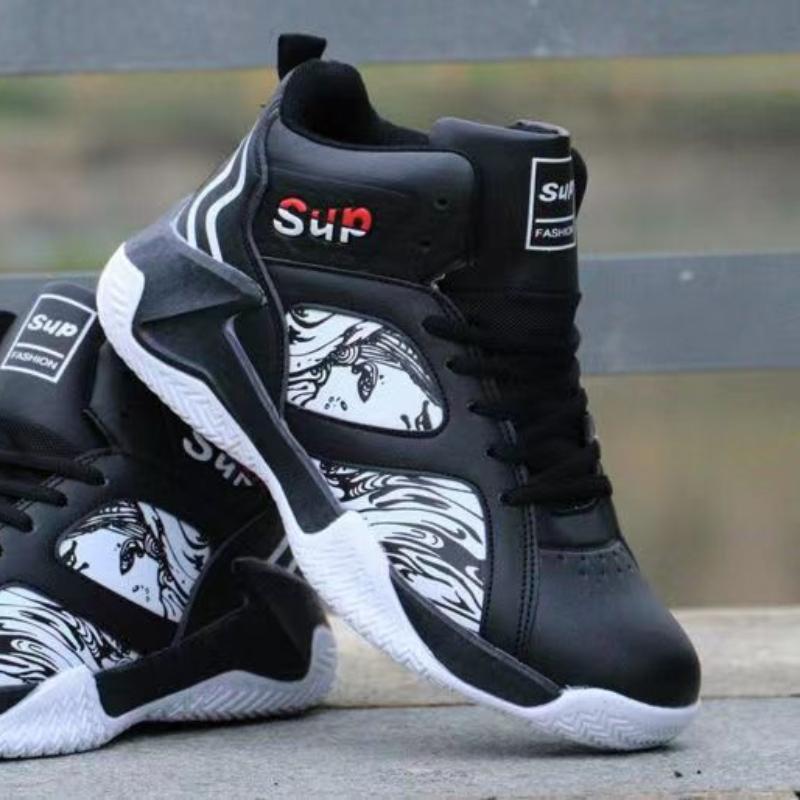 Nouvelles Baskets Antidérapantes pour Homme Montantes Chaussures de Basket pour Homme Luxe Confortables Chaussures de Course Mode Polyvalentes Chaussures Décontractées