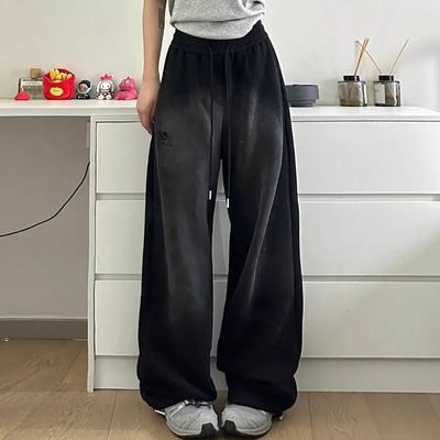 Harajuku Oversized Sweatpants Women Baggy Y2K Grunge Korean Streetwear Baddies Jogger Pants Kpop Vintage Trousers Hip Hop