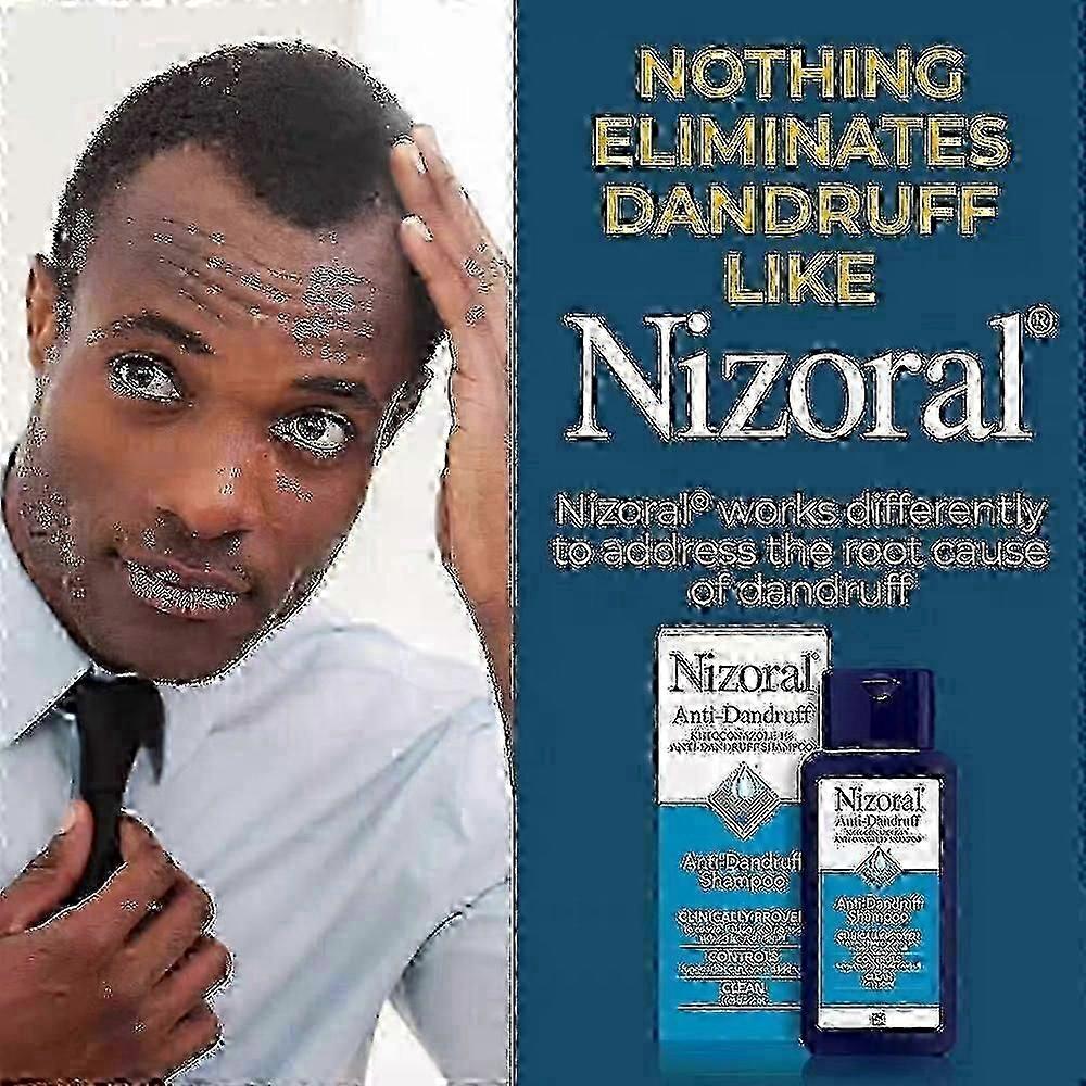 Anti-Dandruff Shampoo 7 Fl Oz, Fresh Scent, Nourishing, Scalp Blood Circulation