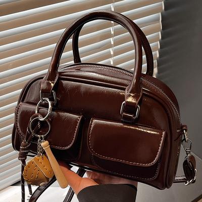 High-value Handbag Bag Women's Autumn New Fashionable Simple Shoulder Oblique Span Bag