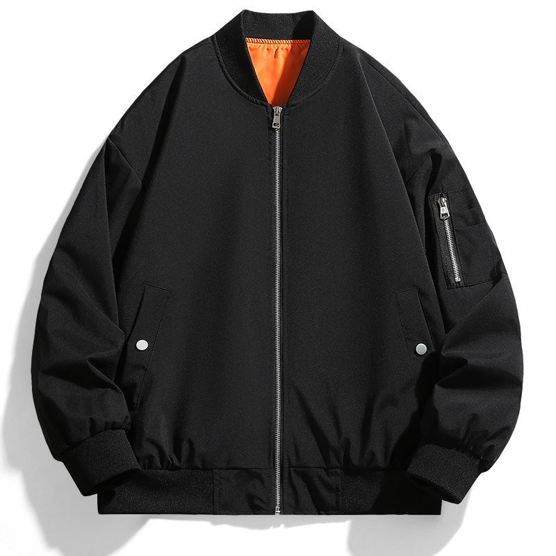 Men's Jacket Baseball Uniform Versatile Loose Casual Jacket Men's Tooling Jacket Men's Jacket