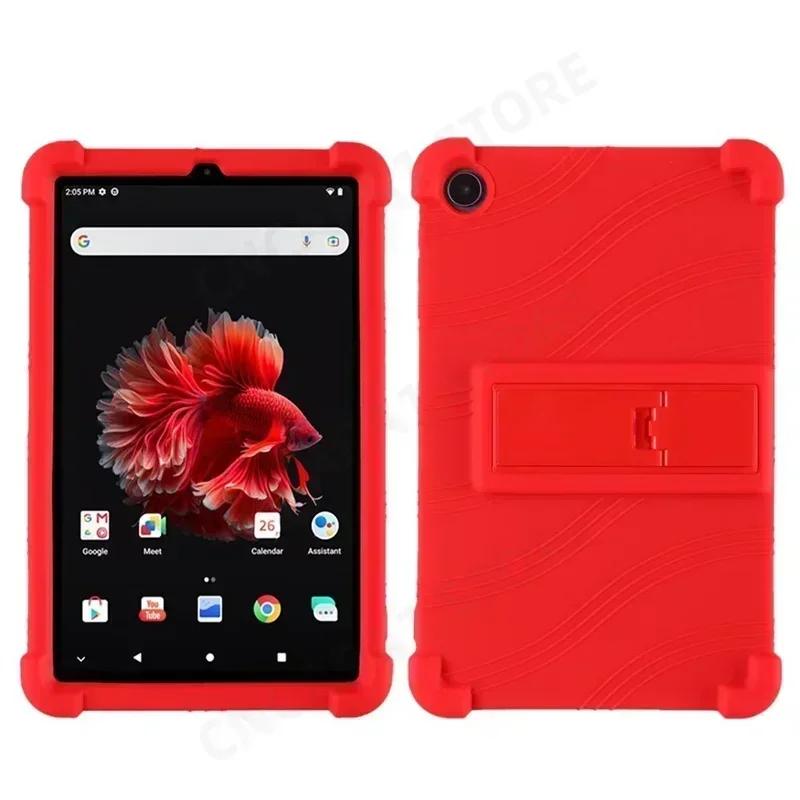 

Мягкий силиконовый чехол с 4 утолщенными уголками и подставкой для Alldocube iPlay 50 Mini Pro NFE, чехол 8,4 дюйма, защита для планшета, чехол iPlay50 Mini красный