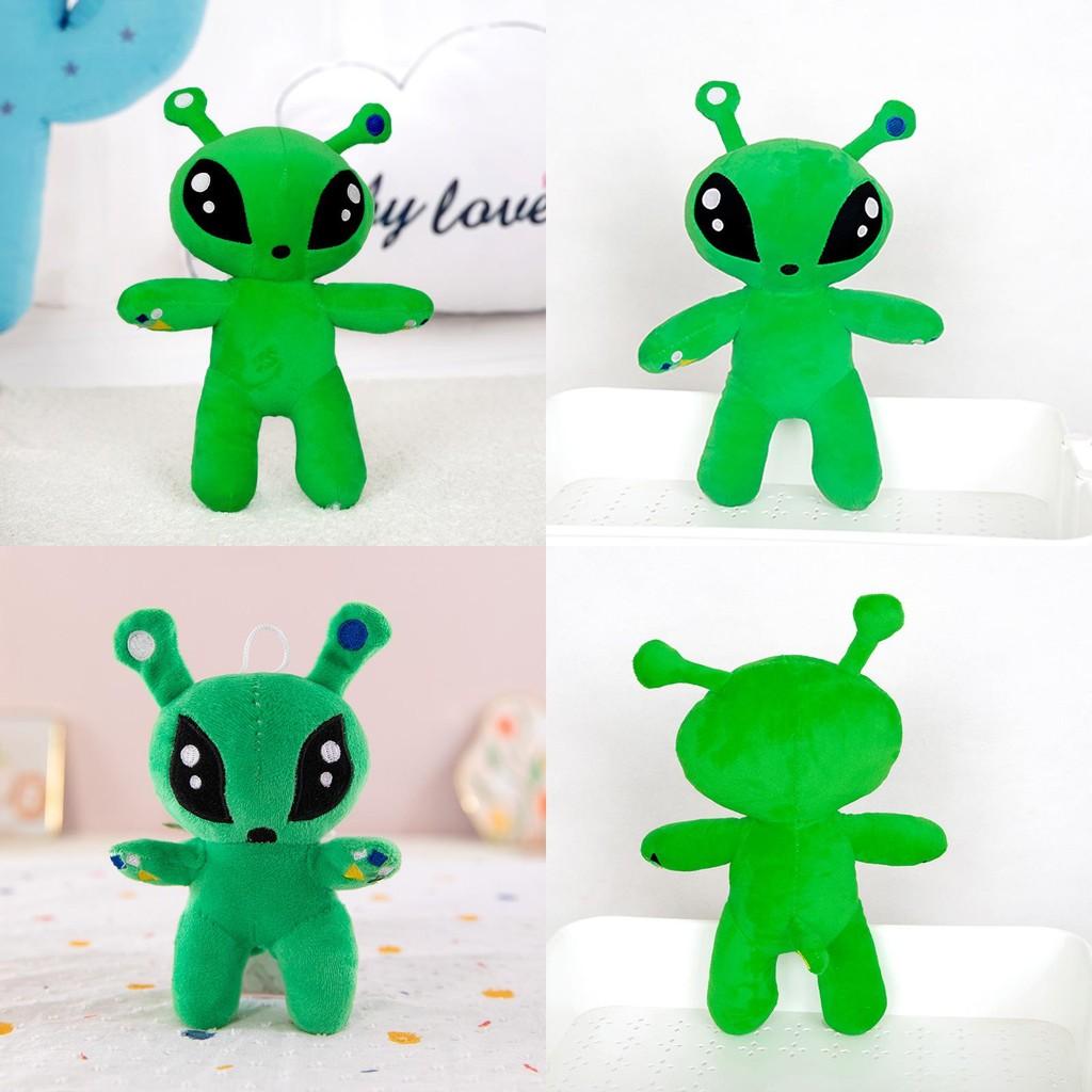 Green Big Eye Alien Plush Toy Cartoon Animal Pillow Gift For Kids Sleep