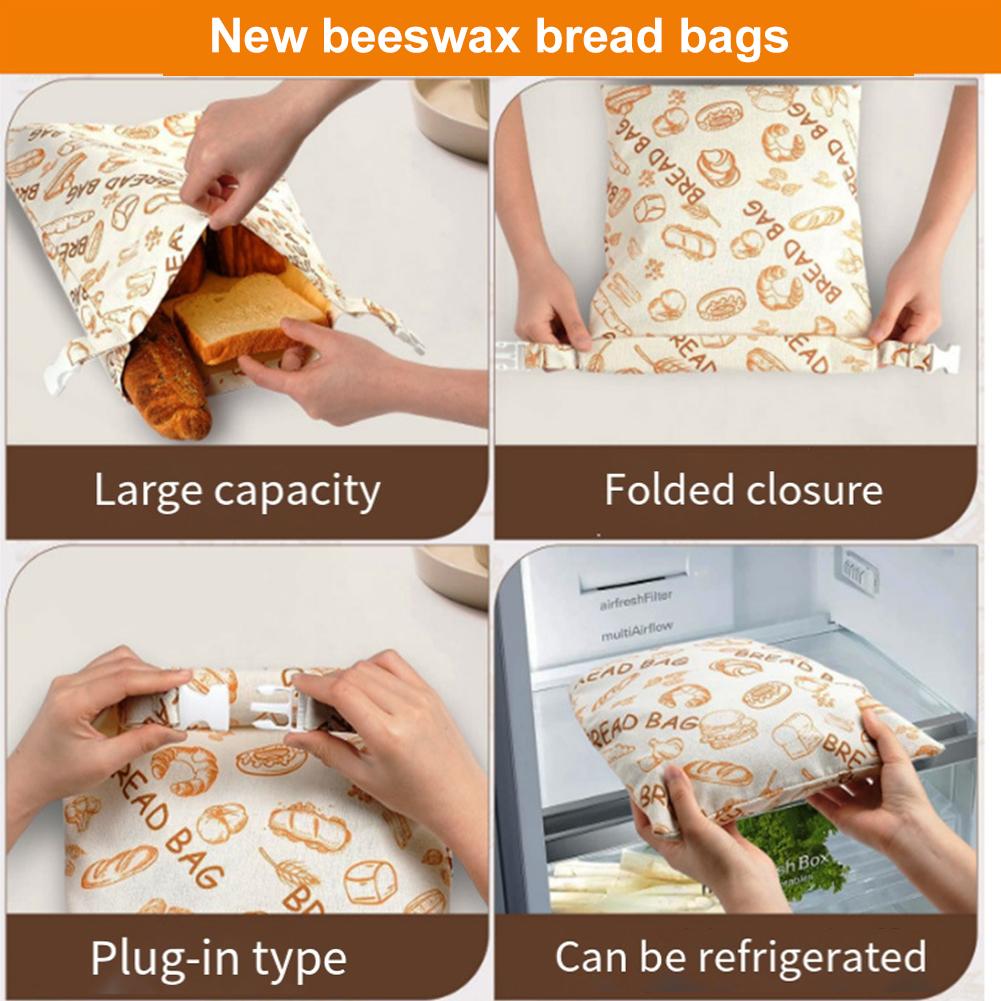 Reusable 1pc Cotton Bread Bags Keep Your Loaf Fresh for Days Sourdough Bread Bags for Homemade Sourdough Bread
