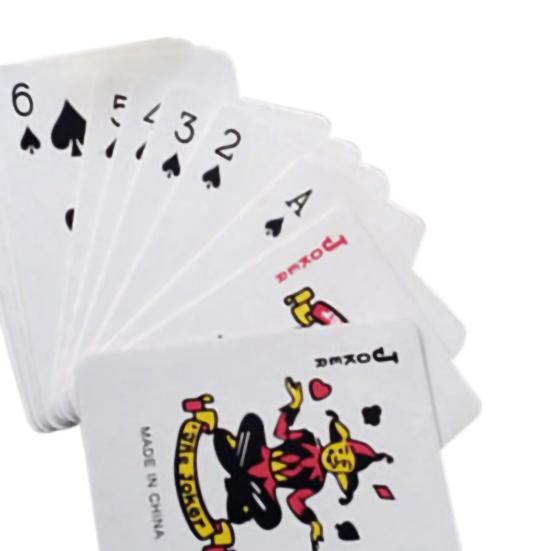 Sevimlilik Mini Poker Kartları Dış Mekan Seyahat İlginç Oyun Kartı Oyunu