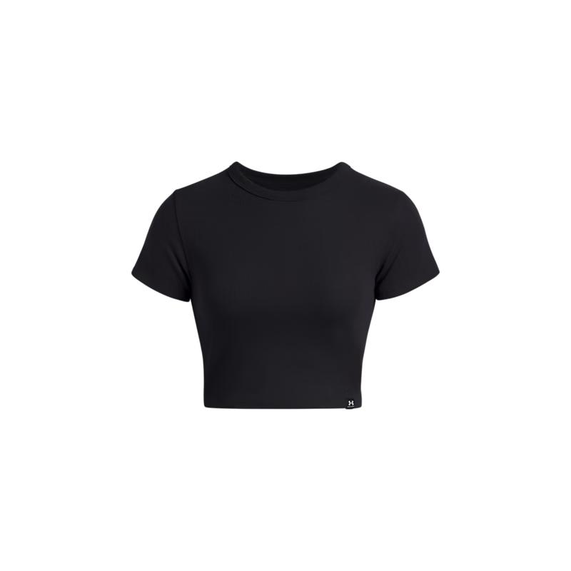 Under Armour Rival Women s Ribbed Short Sleeve T-Shirt S чёрный