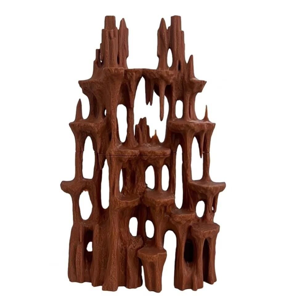 Fish Tank Decoration Aquarium Fish Cave Betta Hideout Cave Fish Shrimp Hides Cave  Fish Shrimp Crab