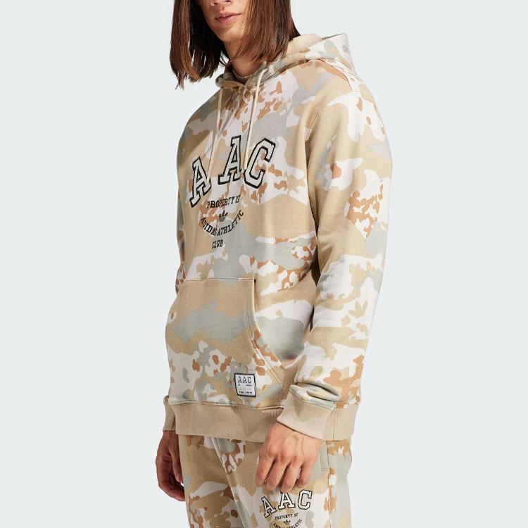Adidas Originals Aac Camo Hoodie Herren Hoodies Prärie-Braun IR9472